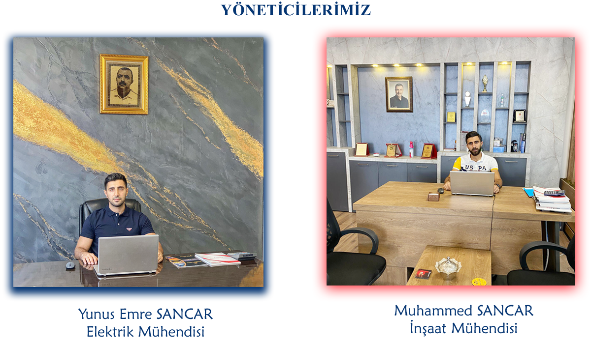 Yöneticilerimiz: Yunus Emre SANCAR - Muhammed SANCAR Yöneticilerimiz: Yunus Emre SANCAR - Muhammed SANCAR